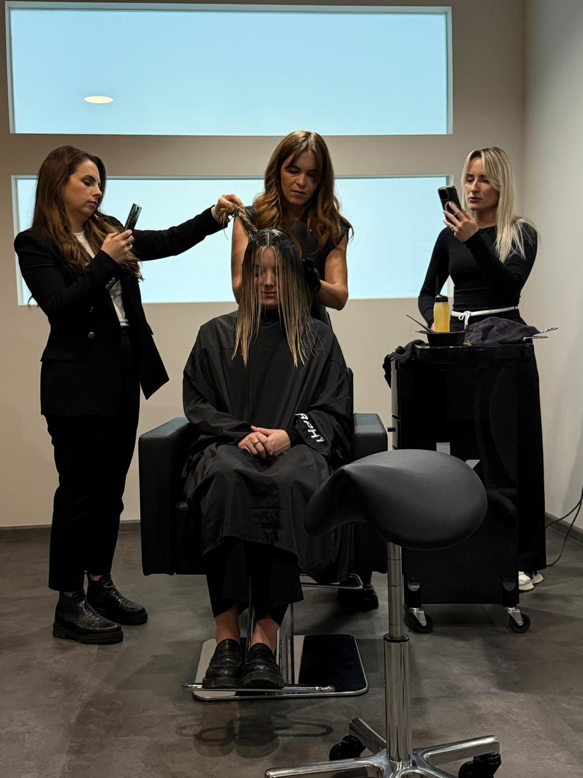 Balayage Ombre — Warme Honigtöne